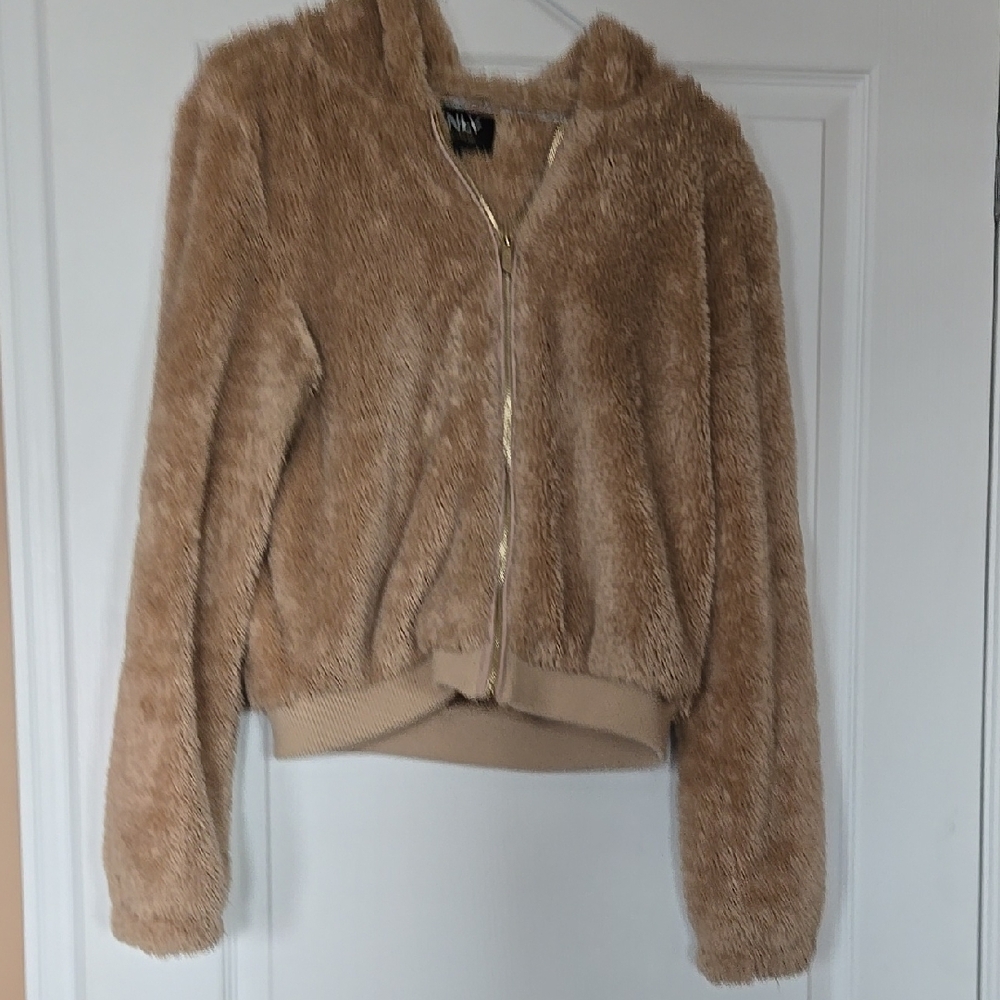 ONLY Tan Teddy Jacket